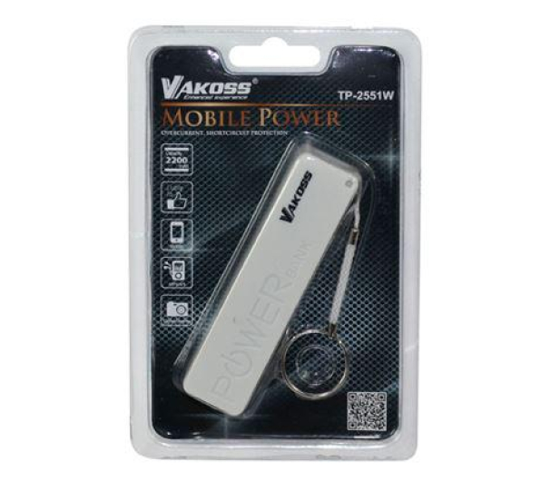 VAKOSS 2200 mAh TP-2551W Bialy - 1402371 - zdjęcie 2